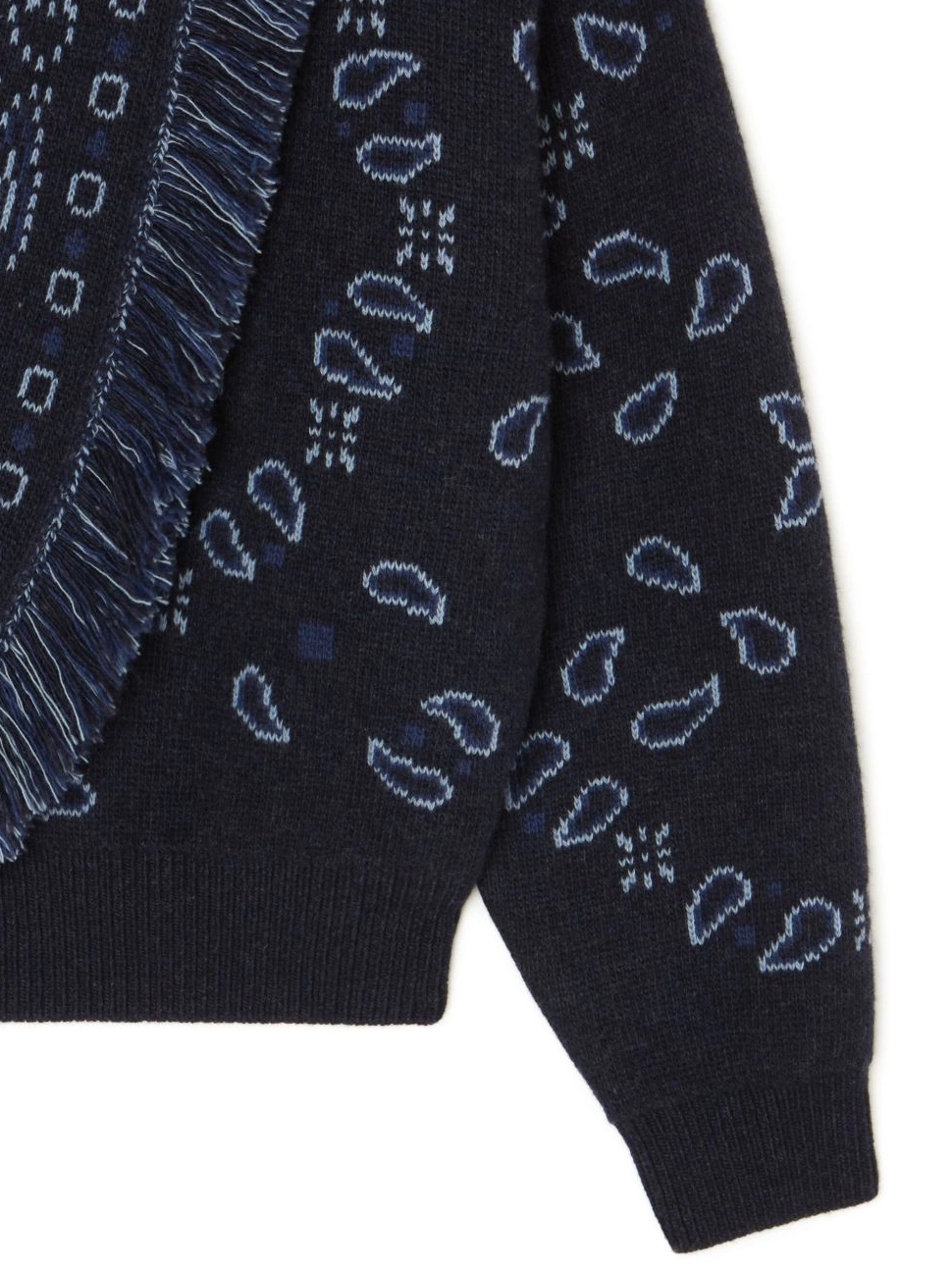 Cheap bomber knitted bandana-pattern Alanui Women jacket 0817